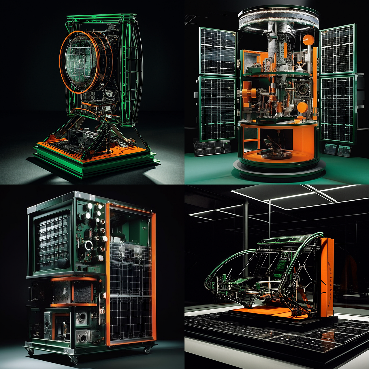 AI · 赛博朋克世界主题矩阵