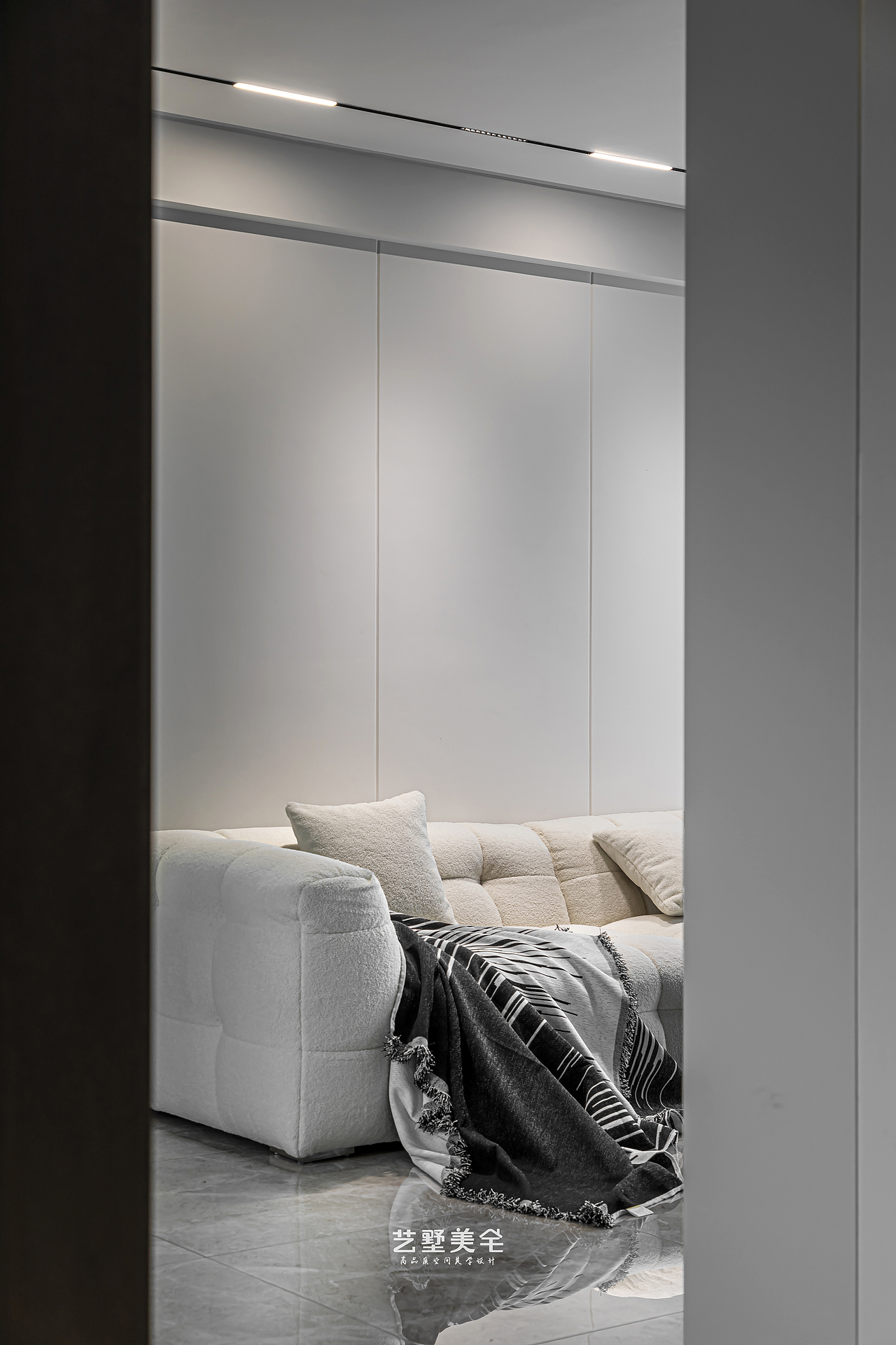 【合肥·金鹏麓院】114㎡ 现代极简 黑白格调