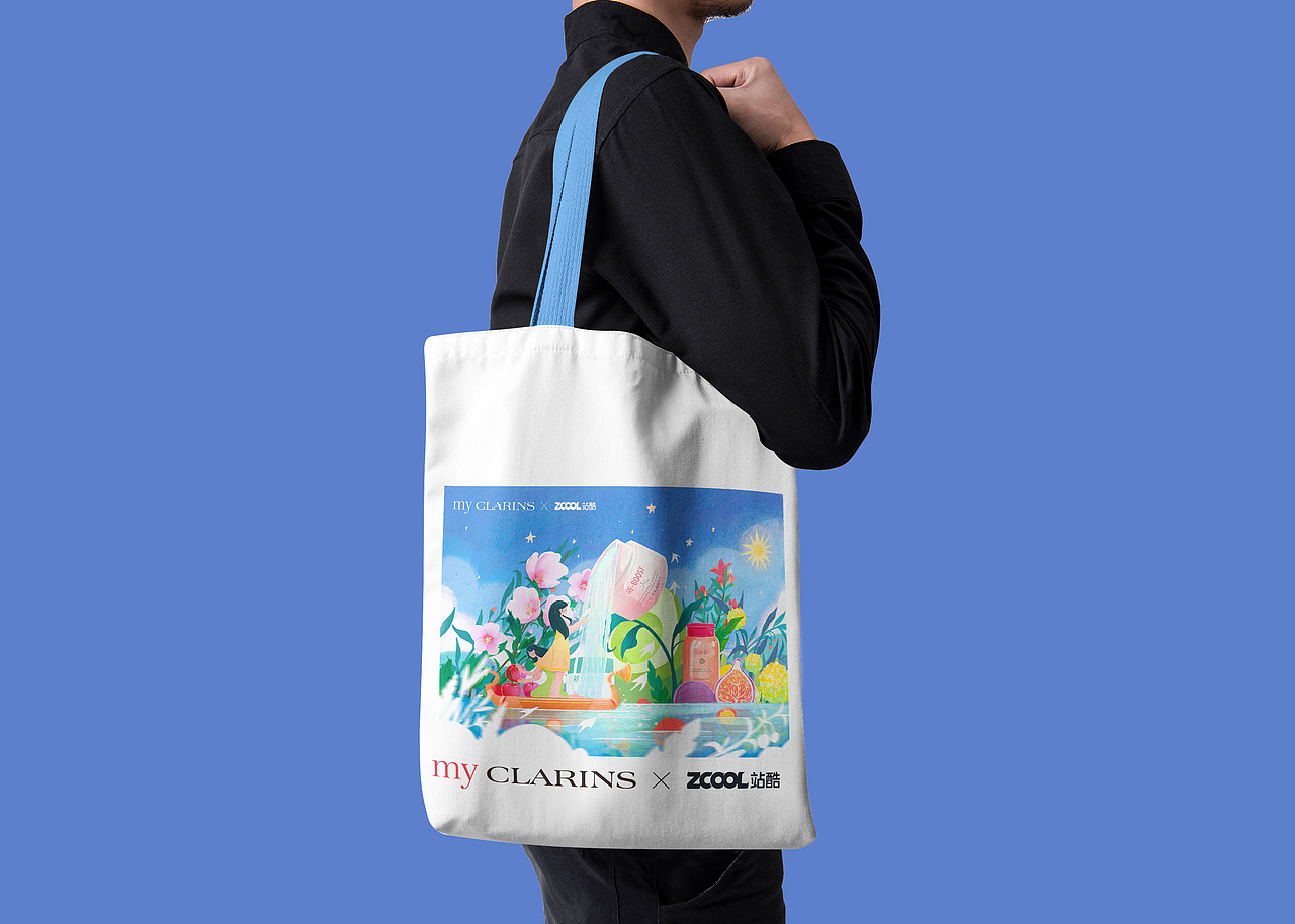 站酷×娇韵诗my CLARINS 好食肌 长绽放（图ZMzQ1Nzk3MDEy） - 海报 - 站酷设计师皮皮颖啊原创素材 - 站酷ZCOOL