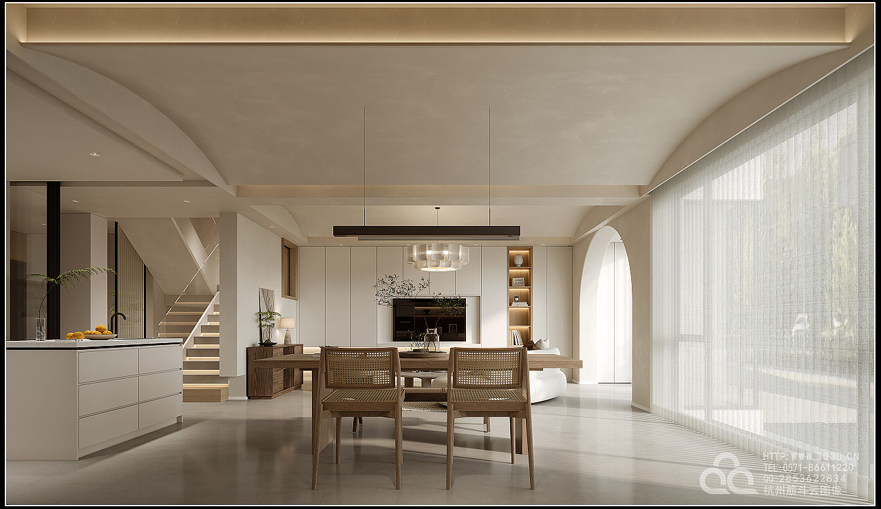 筋斗云效果图 别墅展示