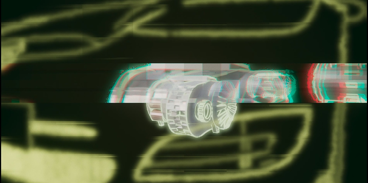 黄金年代风格电动汽车动画(blender)