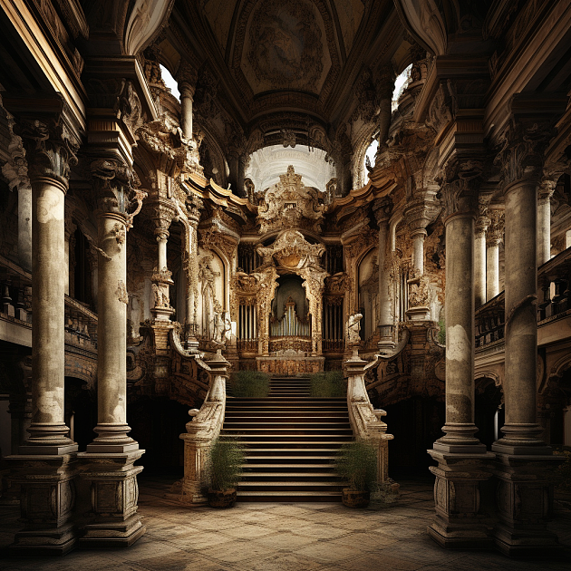 圣洁的遗迹 - 透过AI重现古老建筑的壮丽景象
