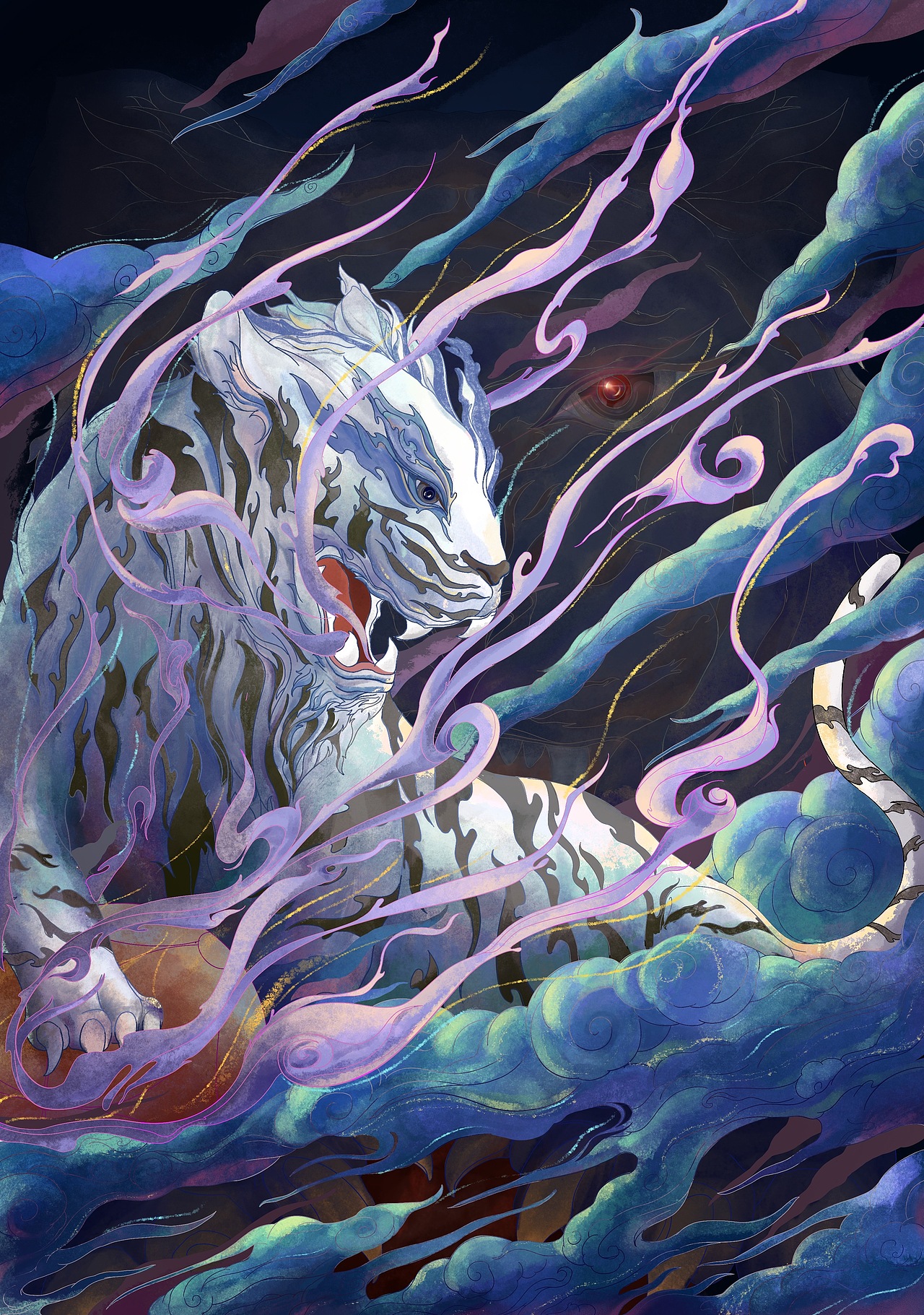 乾坤（图ZMzAxMzExOTQ4） - 新锐潮流插画 - 站酷设计师幻境动漫原创素材 - 站酷ZCOOL