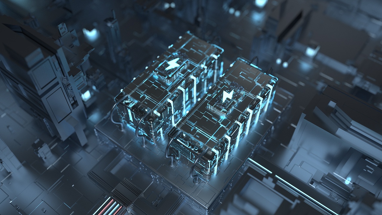C4D动态作品-手机动画-渲染