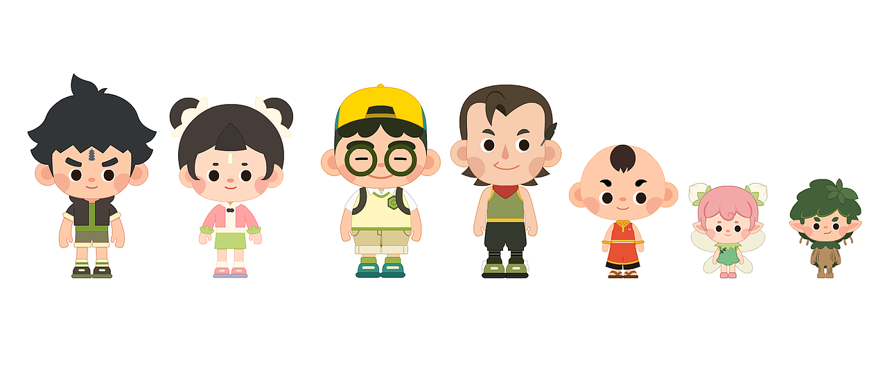 福州城市形象IP展示（图ZMzExMTg4NDUy） - 其他动漫 - 站酷设计师不正经动画原创素材 - 站酷ZCOOL