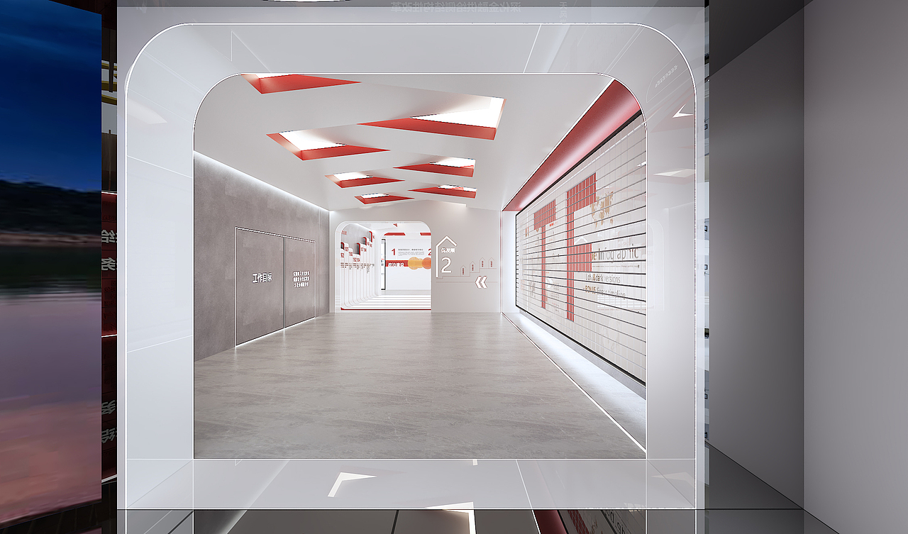 湖北天风-文化展厅-设计方案