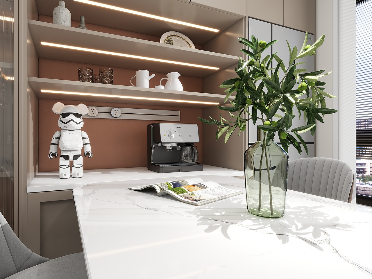 高级感拉满—装修中的美拉德风