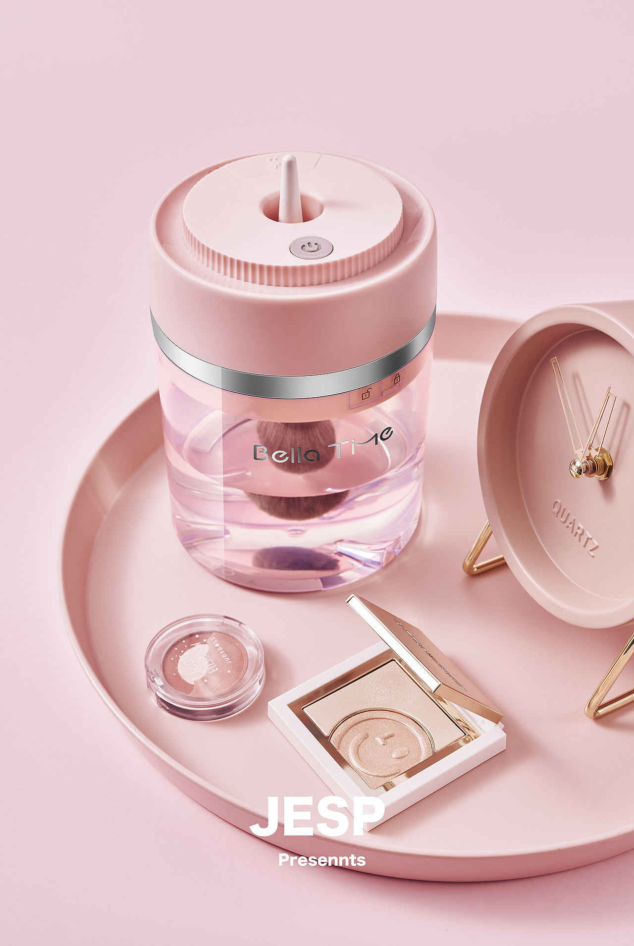 化妆刷清洗机拍摄