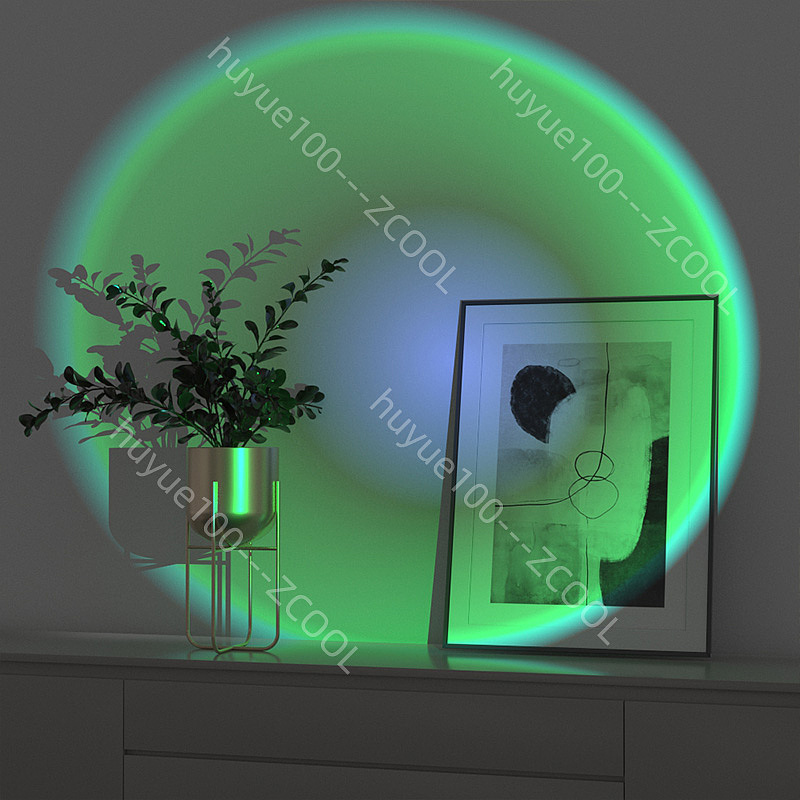 夕阳灯灯效渲染（图ZMzE2NTk5NzM2） - 产品 - 站酷设计师留在远方原创素材 - 站酷ZCOOL