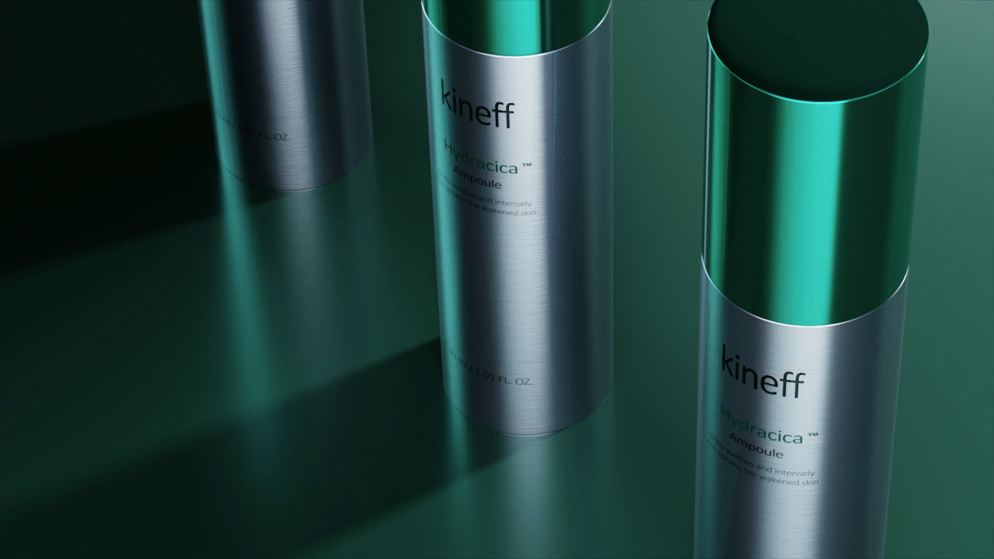 Kineff hydracica ampoule积雪草精华液创作（图ZMzA2ODI5NjE2） - 产品摄影 - 站酷设计师WITVISION原创素材 - 站酷ZCOOL