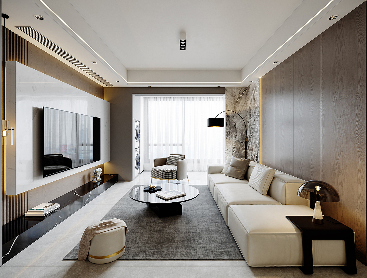 現(xiàn)代風(fēng)格家裝效果圖（圖ZMzY4OTQyMDQ0） - 家裝設(shè)計 - 站酷設(shè)計師丹了個丹仔原創(chuàng)素材 - 站酷ZCOOL