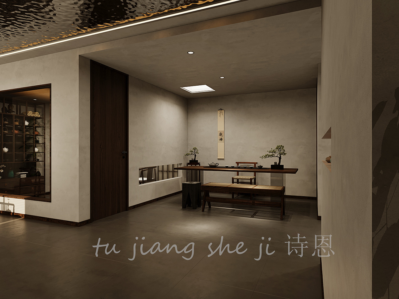 新中式茶室设计:古色古香,留存永恒雅韵