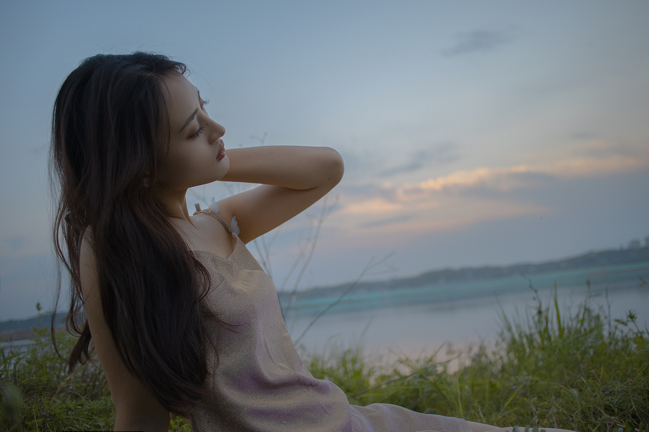 我们去江边拍照吧（图ZMjk2Njg0NDU2） - 人像摄影 - 站酷设计师半城印象小九原创素材 - 站酷ZCOOL