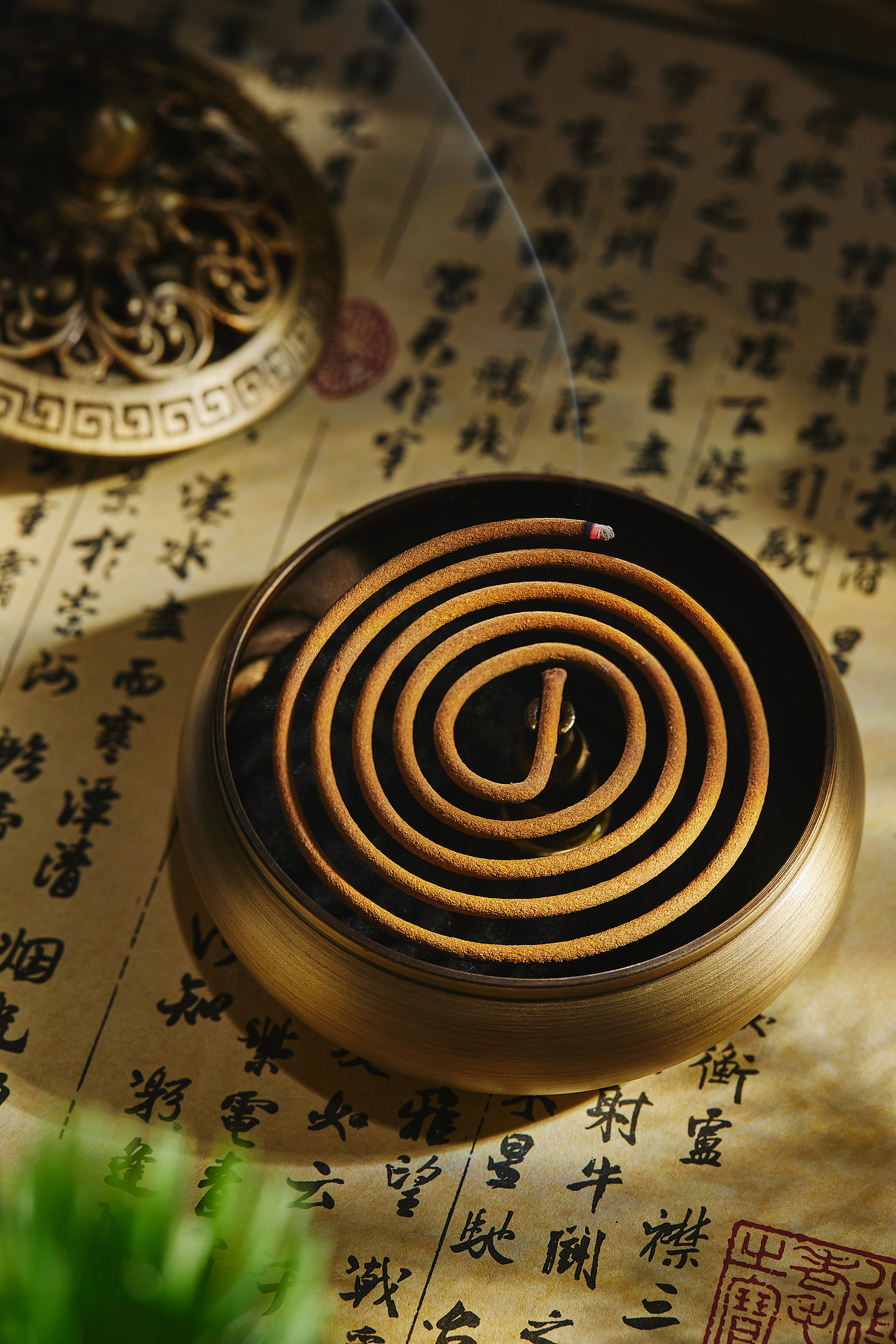 古风香炉电商产品静物拍摄