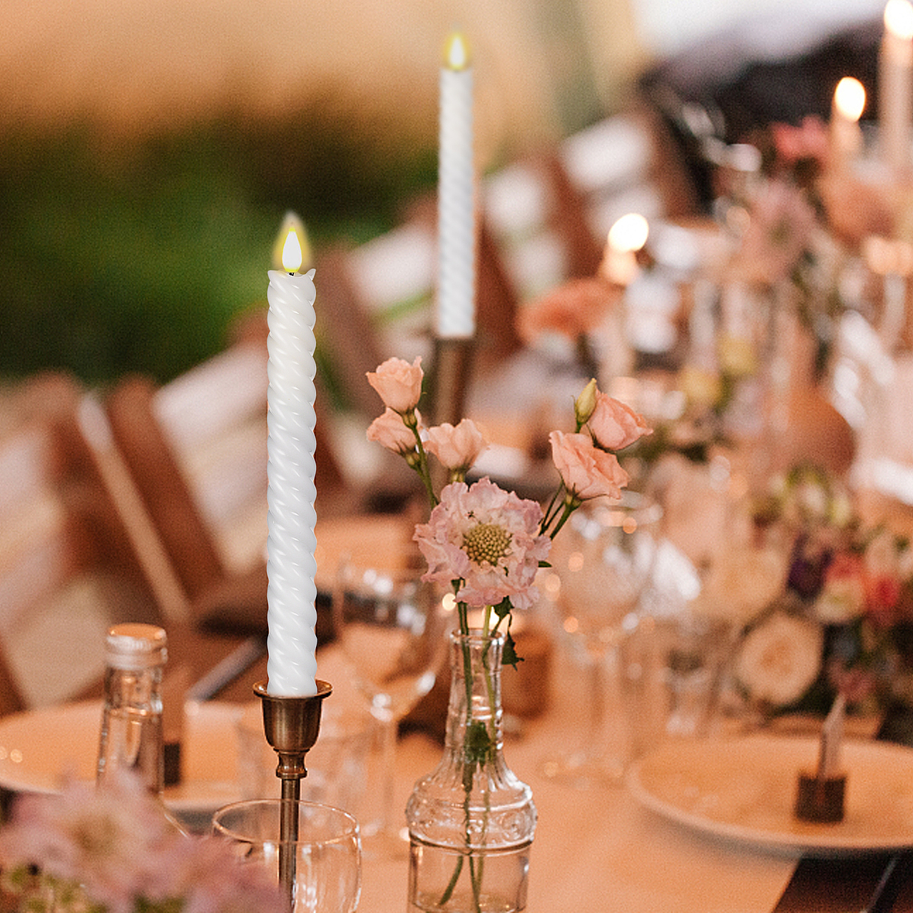 亚马逊产品蜡烛的场景合成