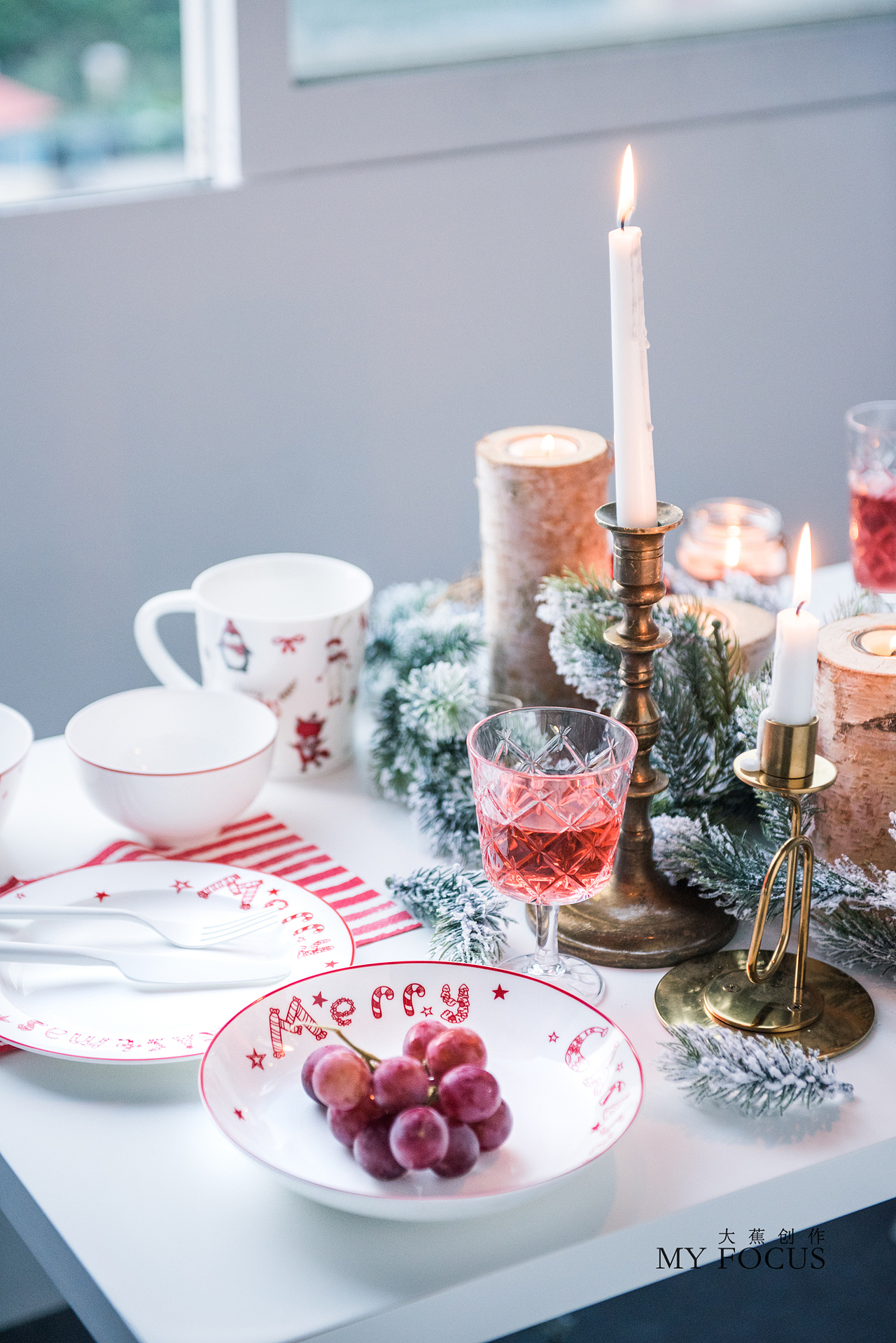 圣诞餐桌 ｜ 产品摄影 ｜大蕉创作（图ZMzE5NjAyNDI4） - 产品摄影 - 站酷设计师大蕉MYFOCUS原创素材 - 站酷ZCOOL