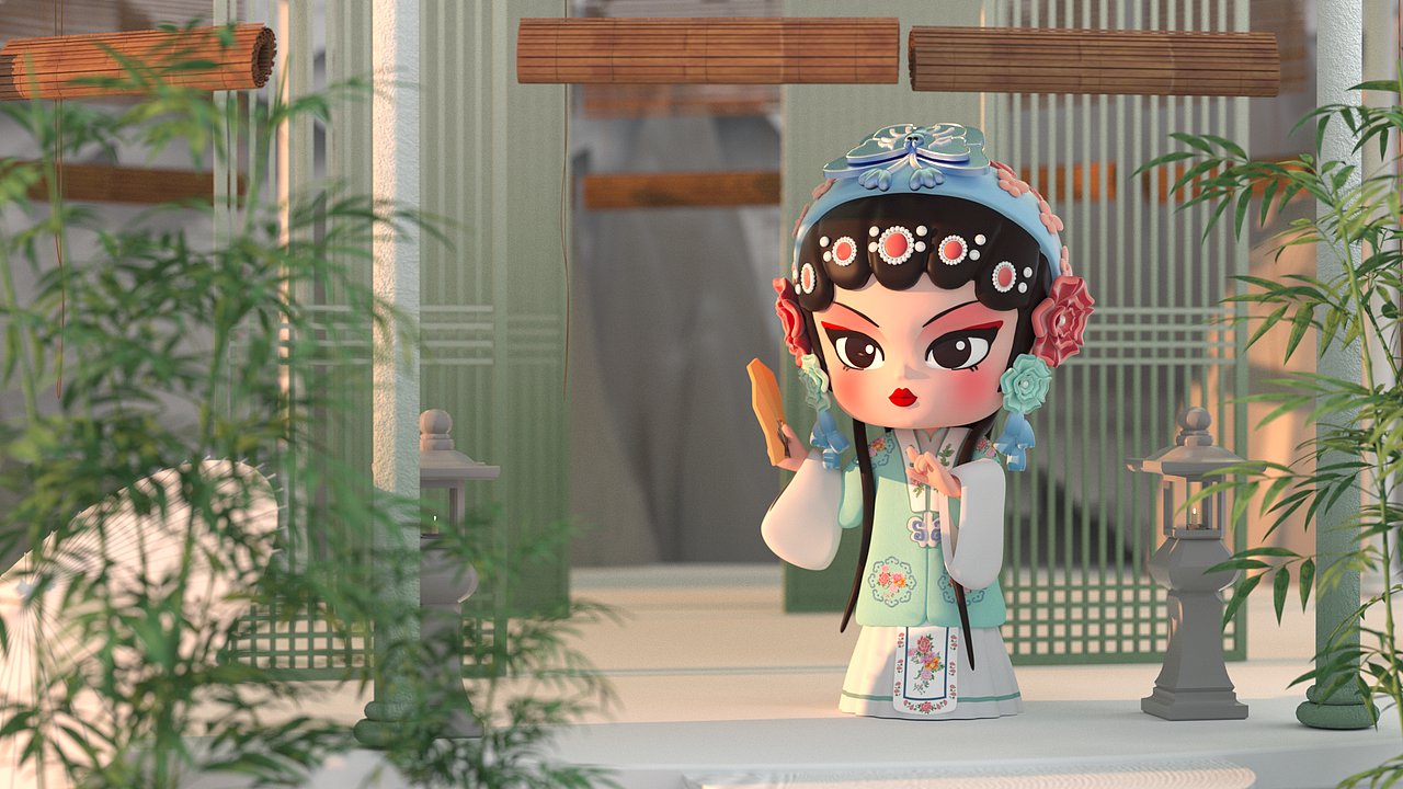 国风戏曲IP形象设计-潮剧IP