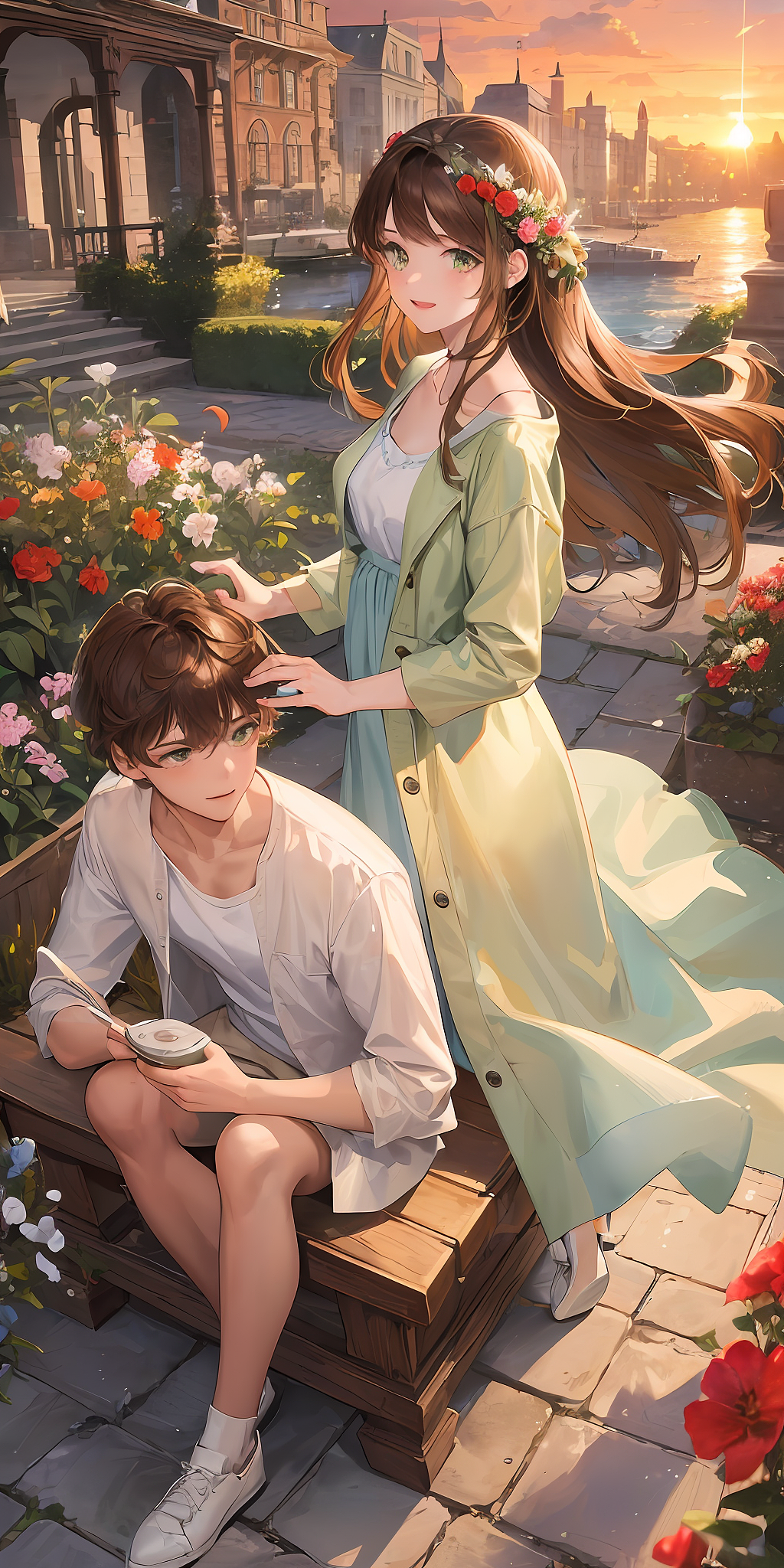 midjourney文生图系列插画海报