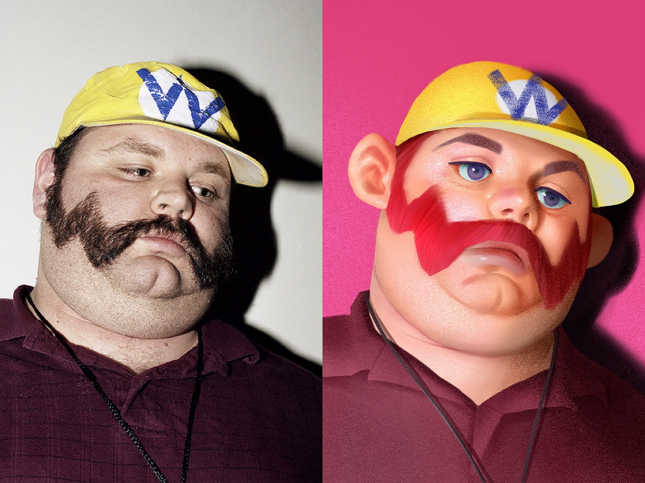 如何用颗粒笔刷画出空气感,画个小胖子告诉你