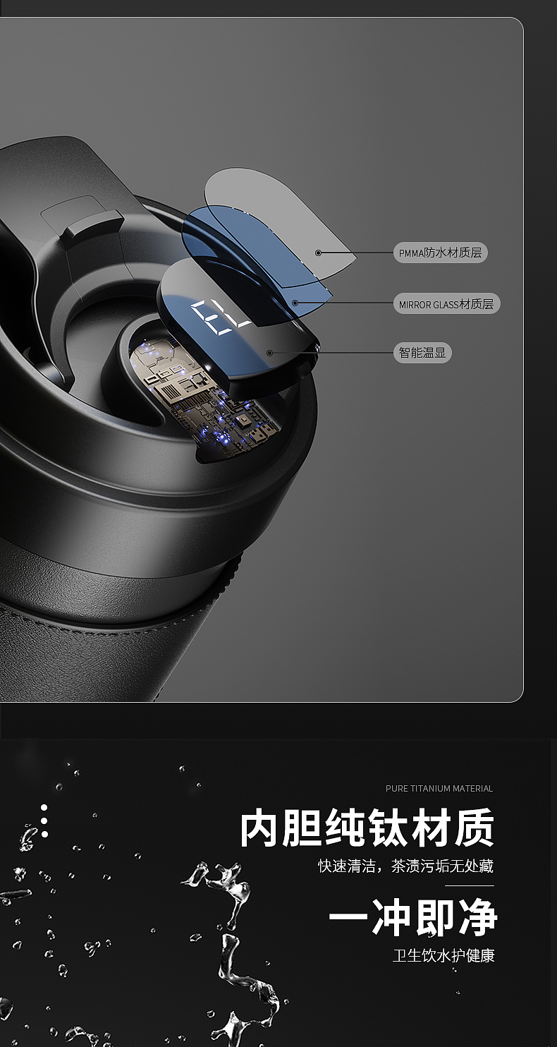 近期不同风格水杯详情渲染合集
