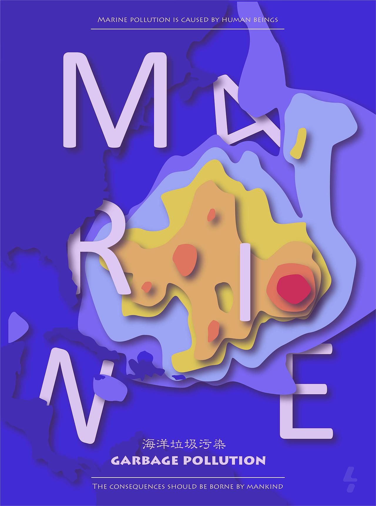 MARINE POLLUTION 丨 海洋生态环境系列海报（图ZMzIwMzUyMzMy） - 海报 - 站酷设计师花总大叔原创素材 - 站酷ZCOOL