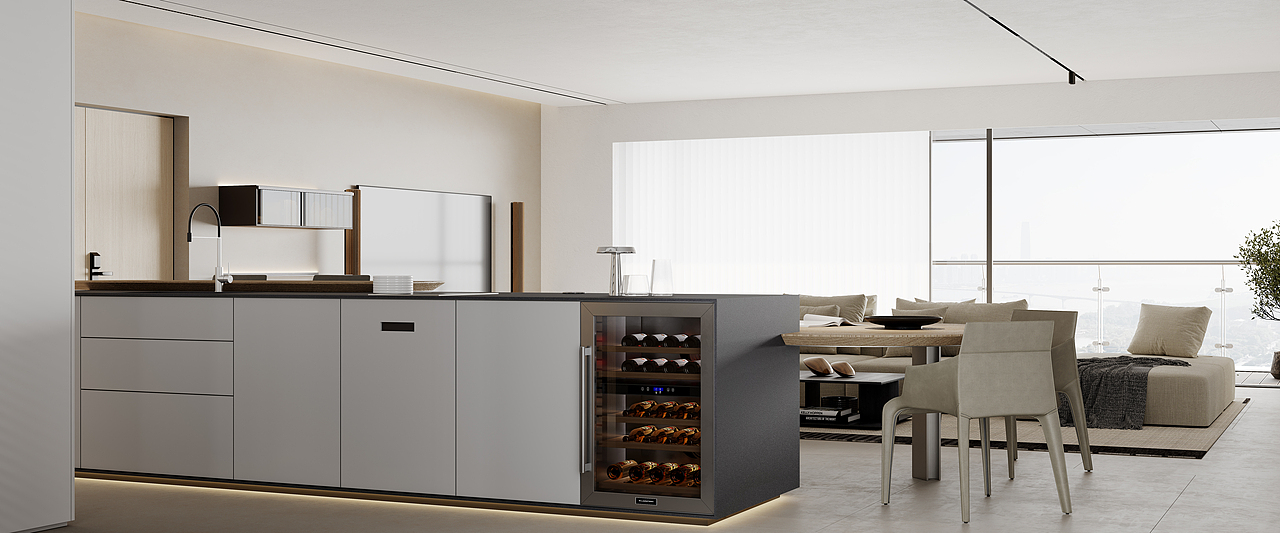 极简江景大平层