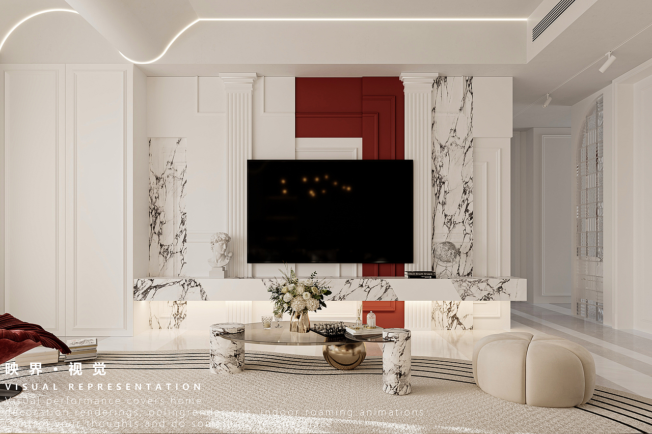 法式轻奢（图ZMzM5OTU0MzEy） - 家装设计 - 站酷设计师映界视觉表现原创素材 - 站酷ZCOOL