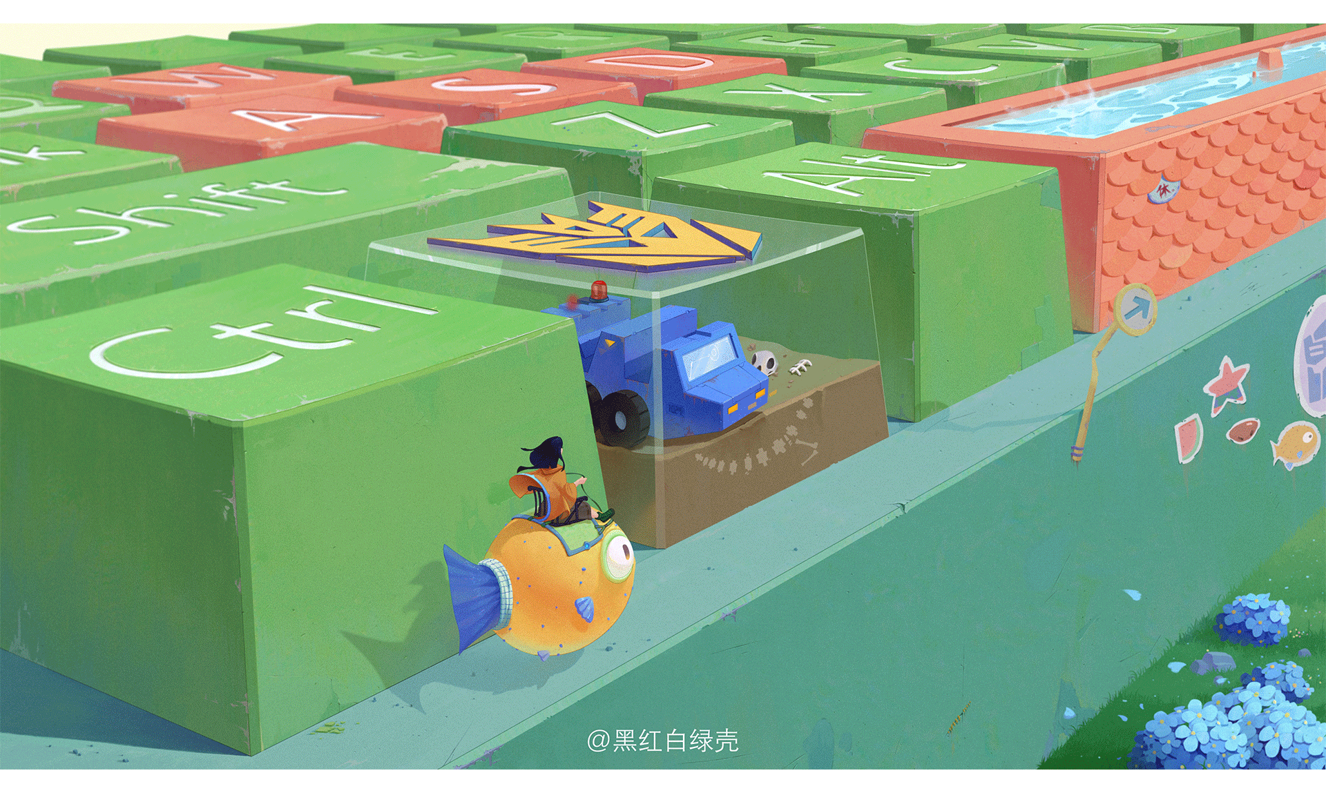 旅途（图ZMzYxNTYzNTAw） - 创作习作 - 站酷设计师黑红白绿壳原创素材 - 站酷ZCOOL