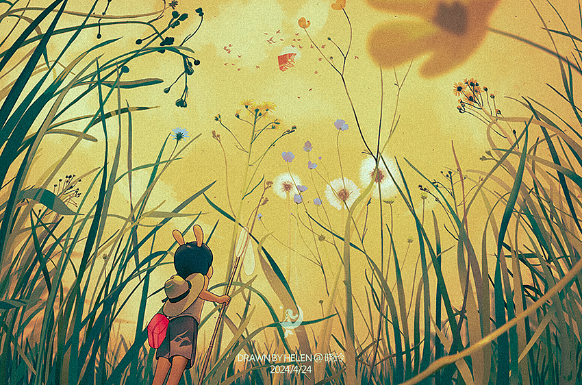 兔精灵系列插画(图ZMzY3NDI2NDI0) - 创作习作 - 站酷设计师晓玲插画原创素材 - 站酷ZCOOL