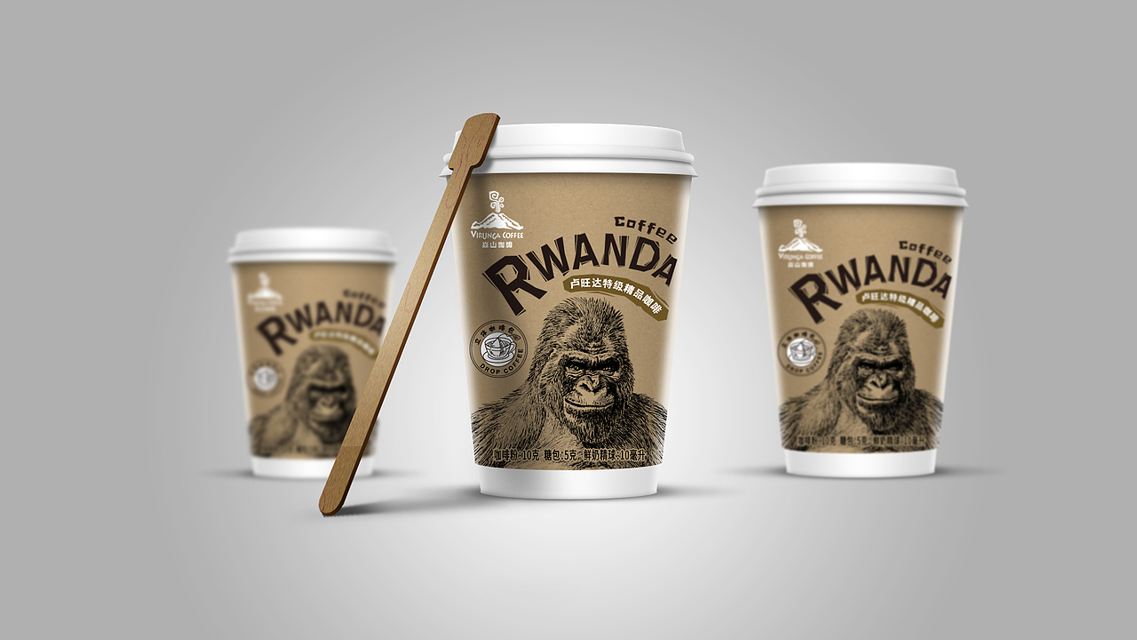 言吾言视觉 X 焱山｜卢旺达精品咖啡包装