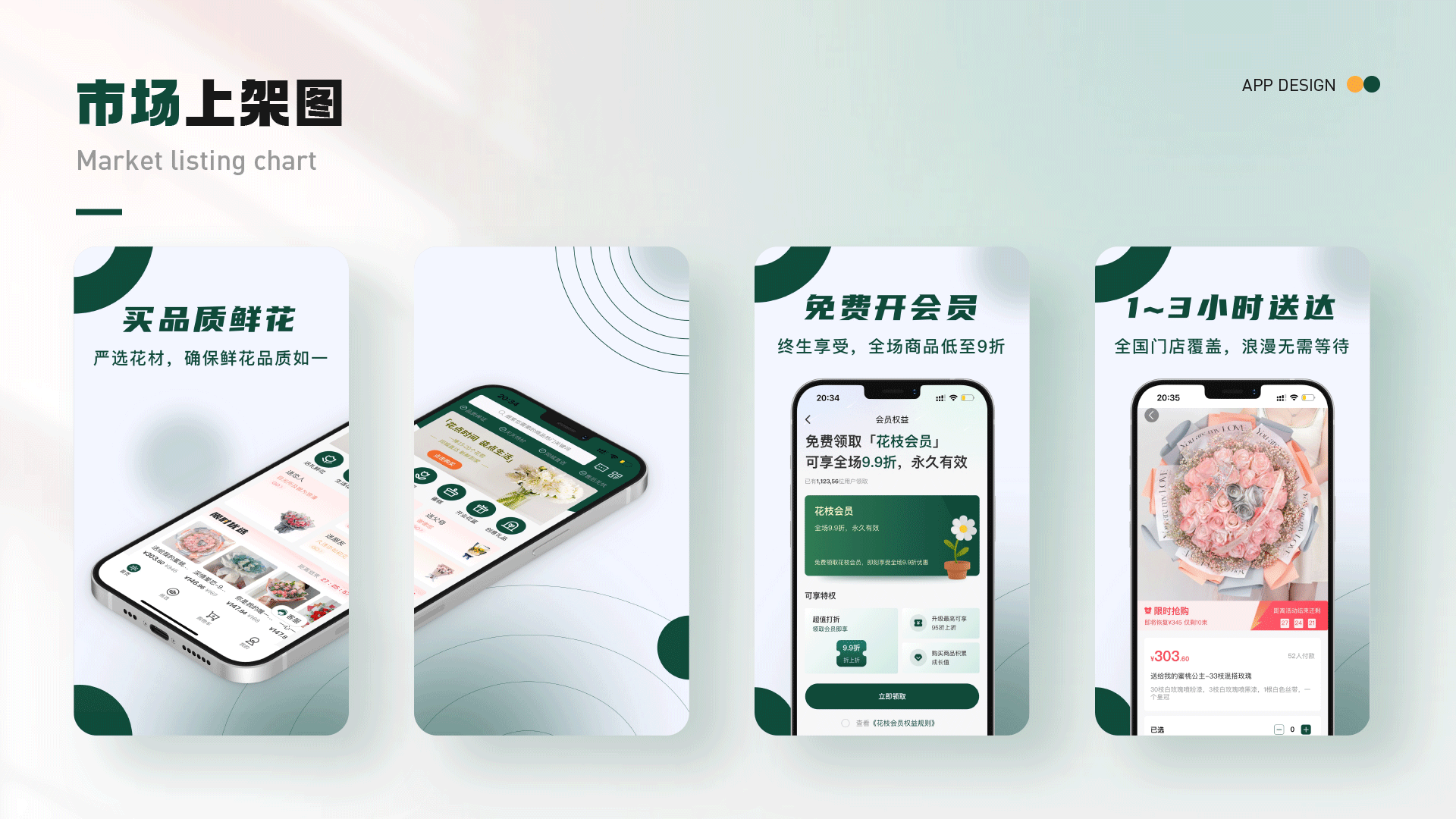 花枝-鲜花商城APP（图ZMzExMTc1OTU2） - APP界面 - 站酷设计师南山鹤丿原创素材 - 站酷ZCOOL