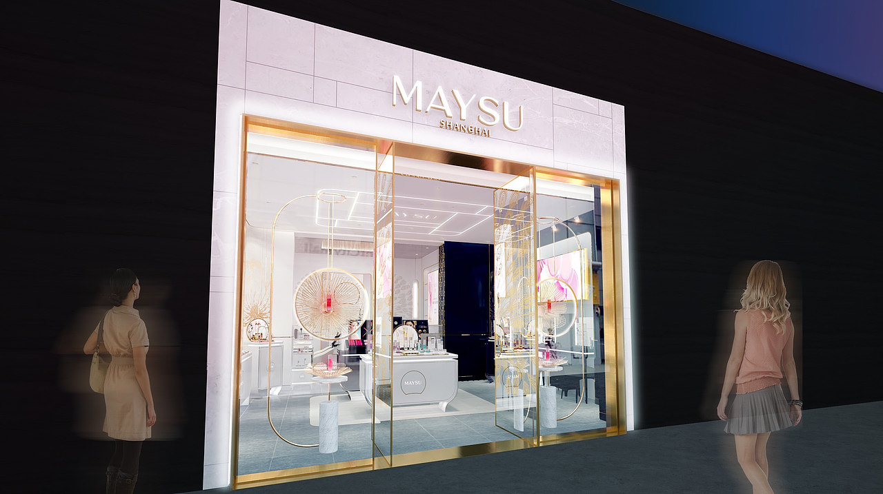 化妆品行业:店铺空间、陈列展示