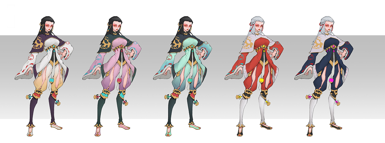 steam独立游戏角色设计——雷霆