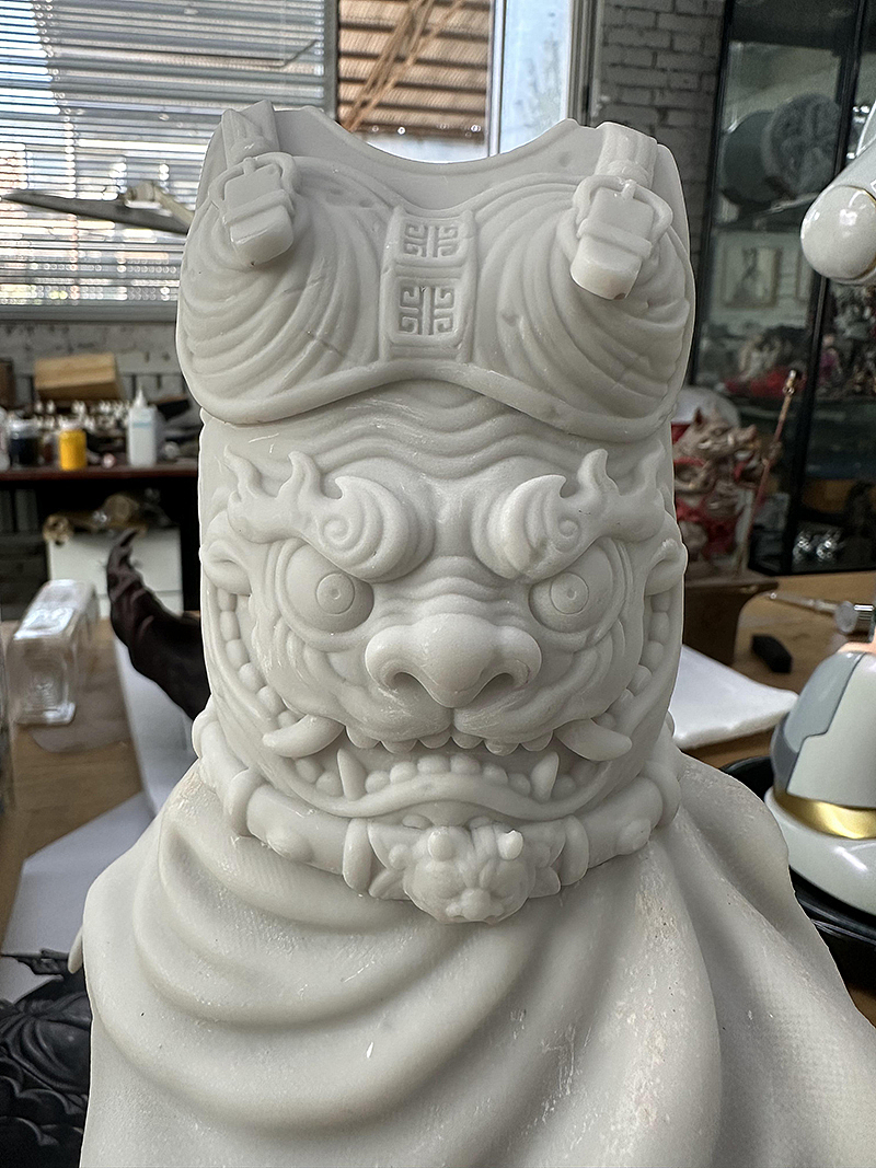 鹤发虎胆!MP明子《五虎上将军 黄忠》彩绘雕像