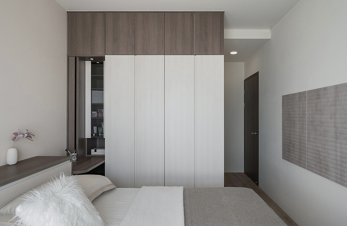 家装设计案例鉴赏——镌刻永恒,现代风微侘寂感住所