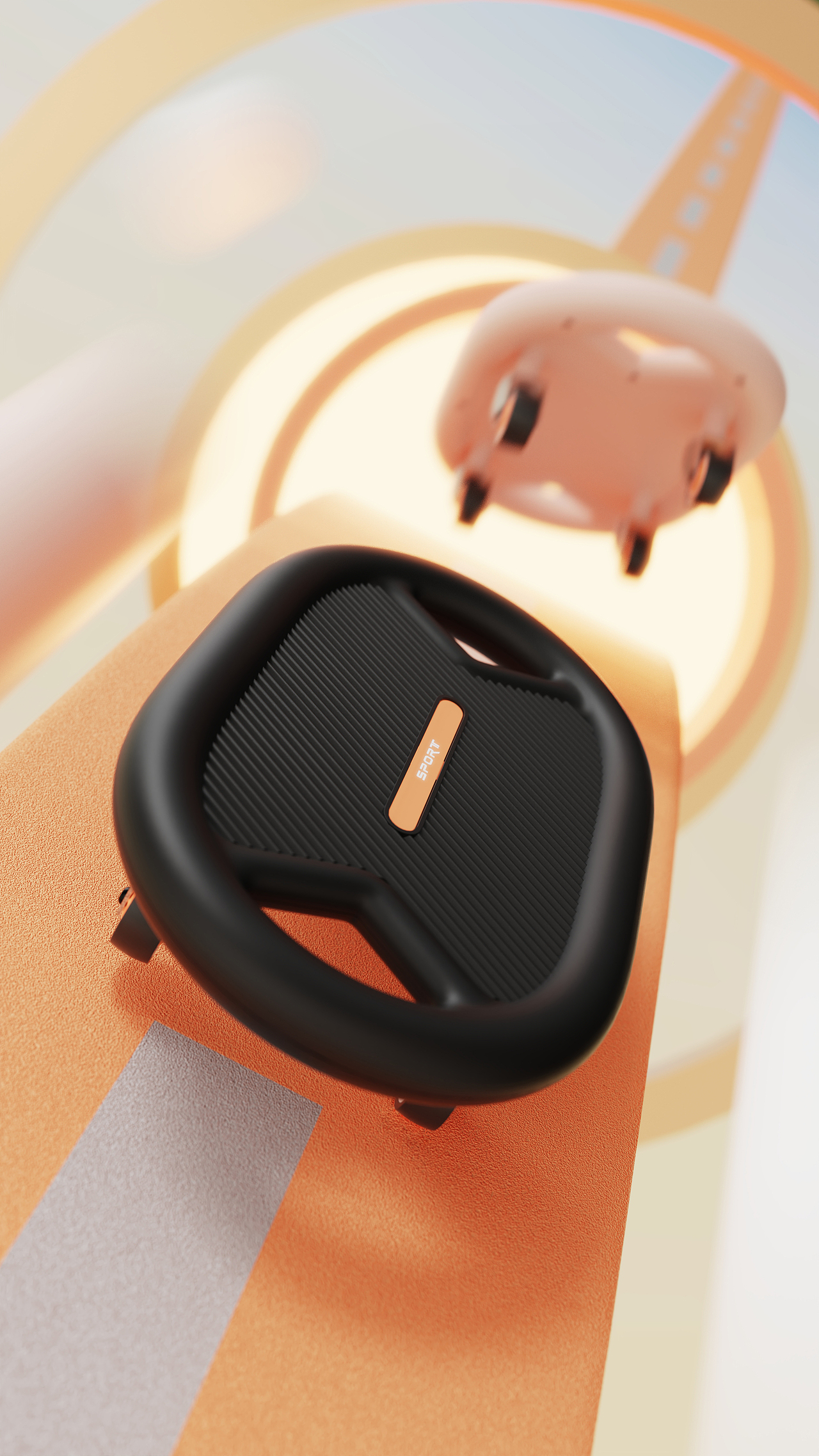 几何 I 万向健腹轮（图ZMzA4NDQyODY4） - 生活用品 - 站酷设计师元气UP设计原创素材 - 站酷ZCOOL