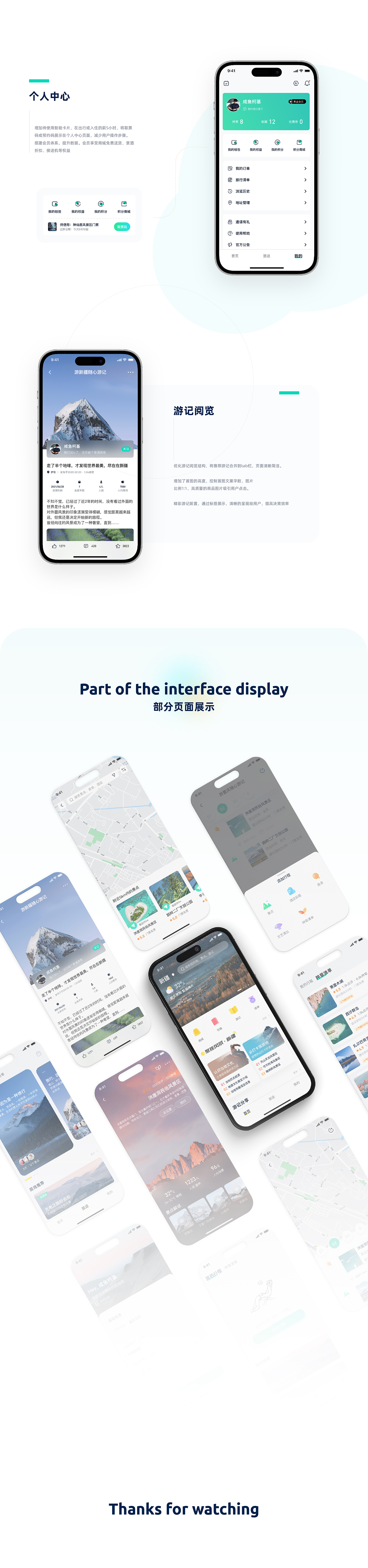 驴迹app redesign
