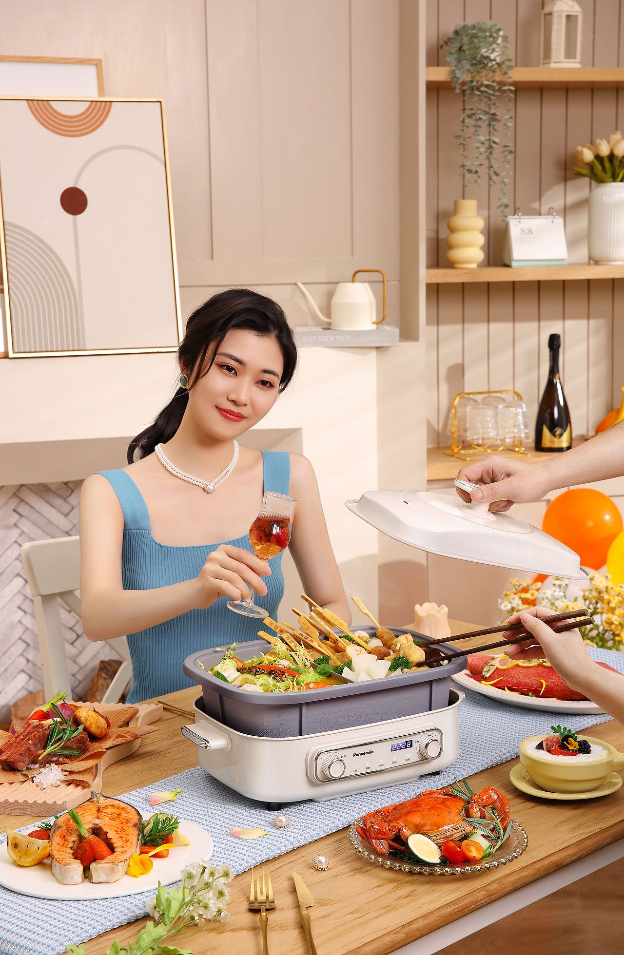 松下多功能料理锅