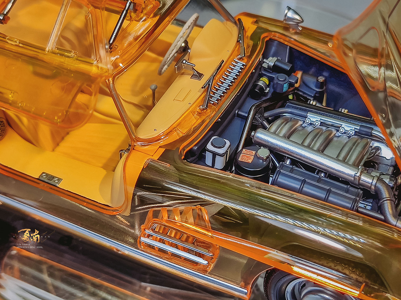 田宫 1:24 奔驰300SL 透明限定版