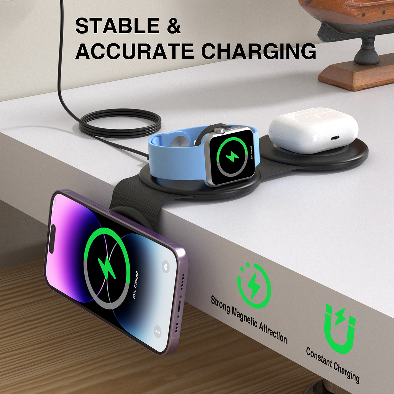 AMZ亚马逊主图/视频 无线充电器