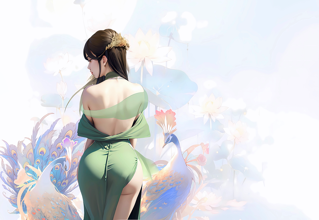 大宋归秀品牌合作插画