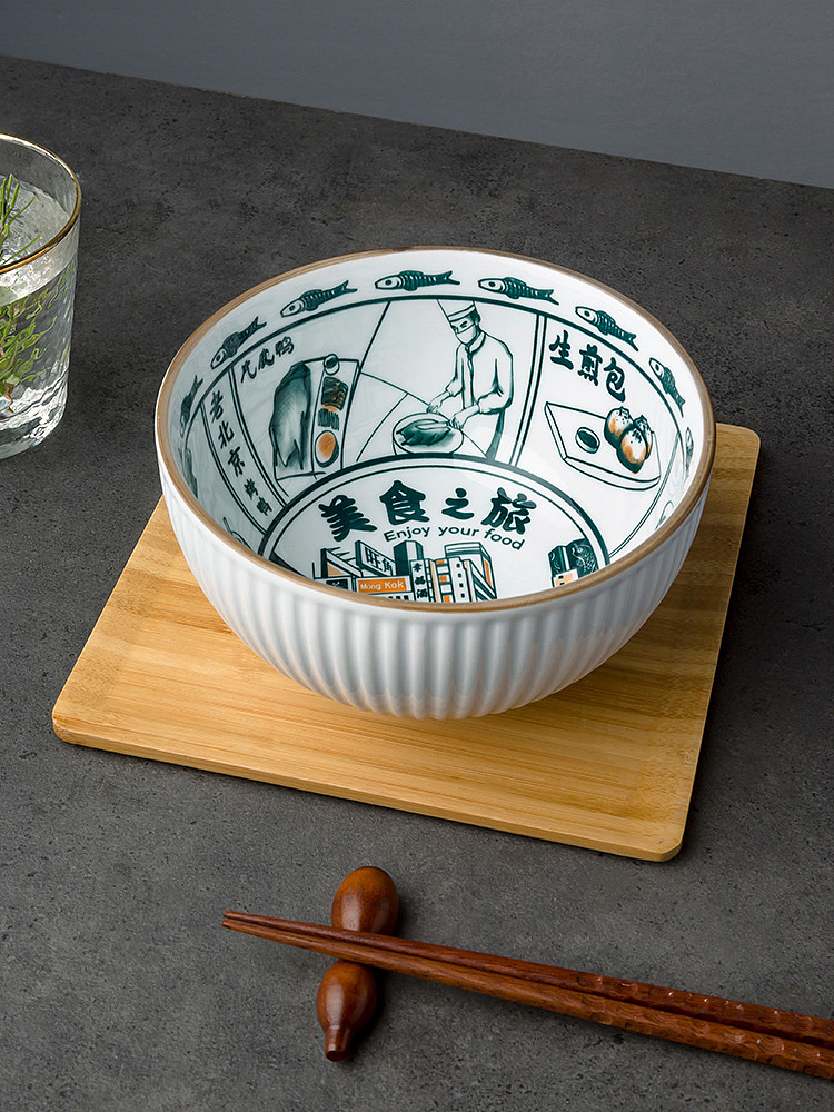 美食之旅6.8英寸汤面碗-暗调（图ZMzIyOTI5NzEy） - 产品摄影 - 站酷设计师Nyah原创素材 - 站酷ZCOOL