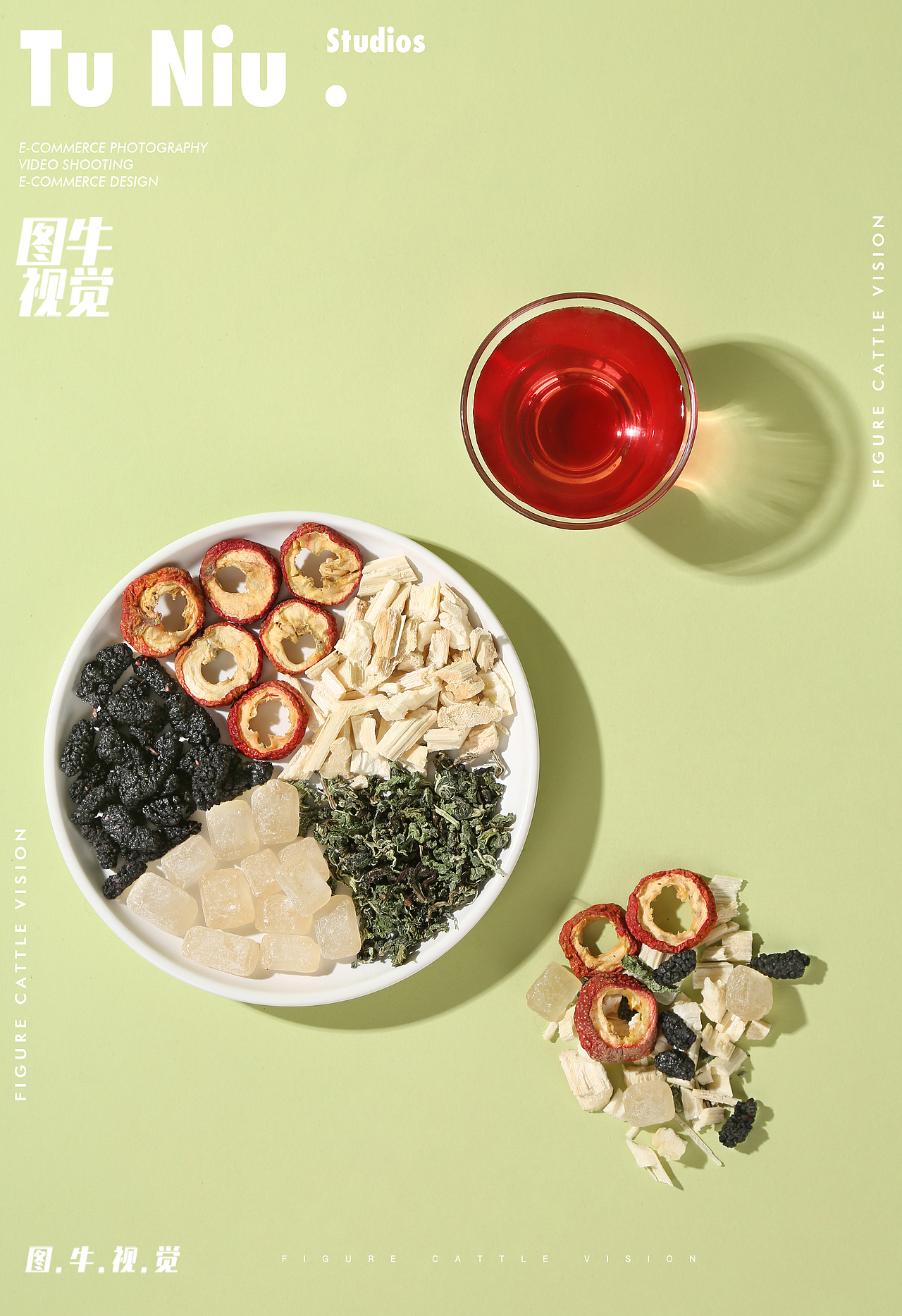 花茶|电商拍摄|图牛拍摄|电商设计|产品拍照