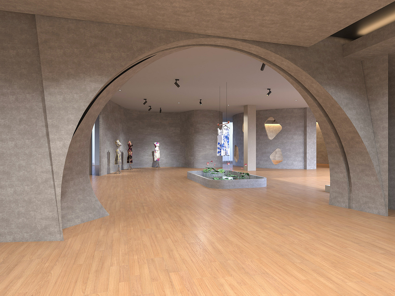 旗袍文化展示空间