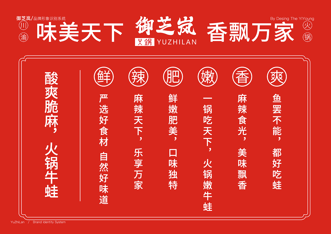 国潮插画火锅-餐饮品牌vi设计