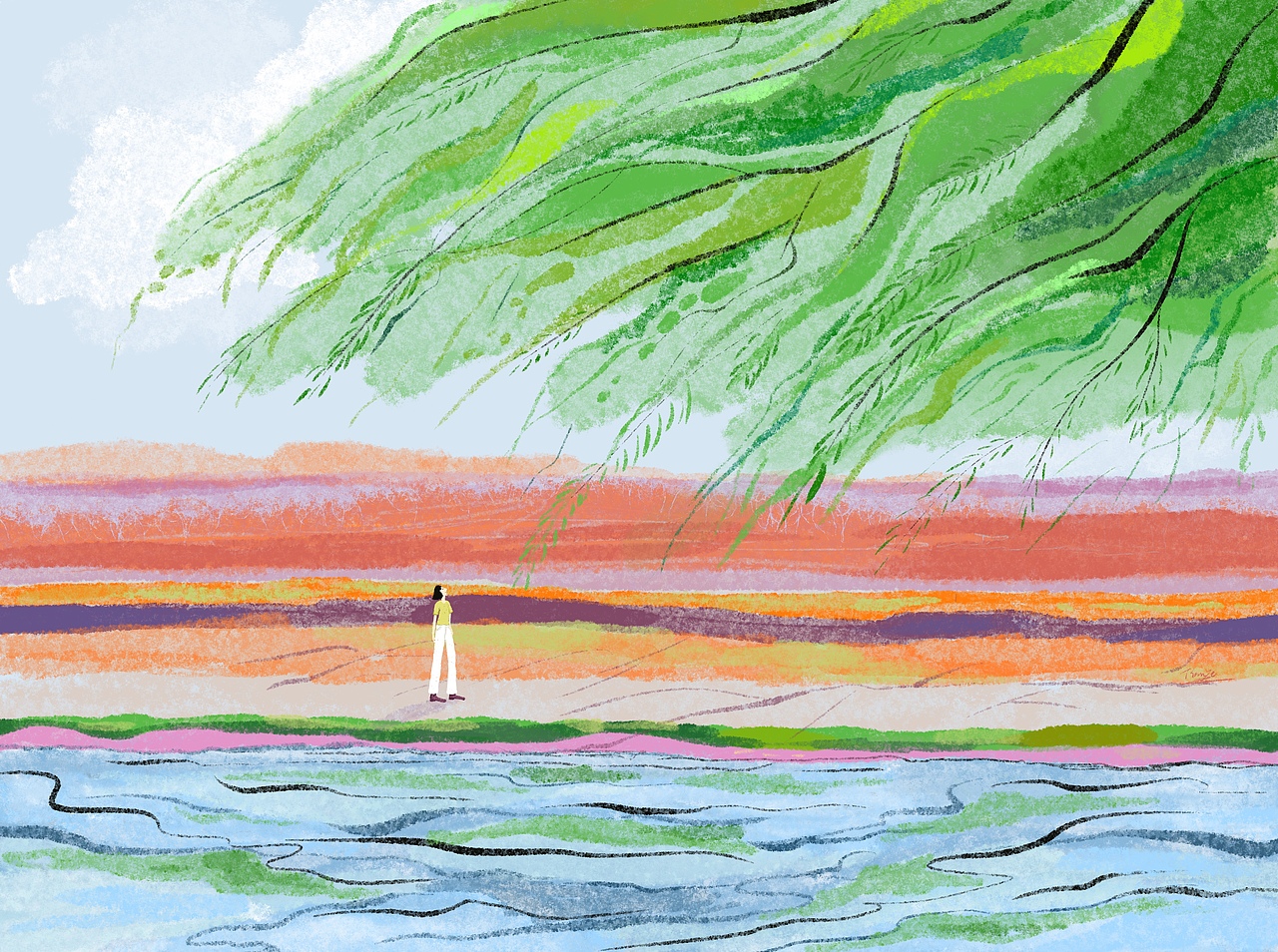 200幅原创插画（16/200）（图ZMzM5MjkxMTMy） - 创作习作 - 站酷设计师天云Tianyun原创素材 - 站酷ZCOOL