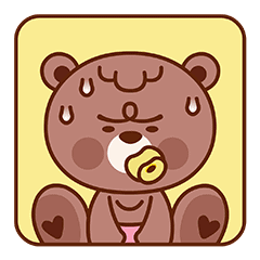 SUPER BEAR微信表情（图ZMzQ0Mjg0Mzg0） - IP形象 - 站酷设计师奇果QIGOR原创素材 - 站酷ZCOOL