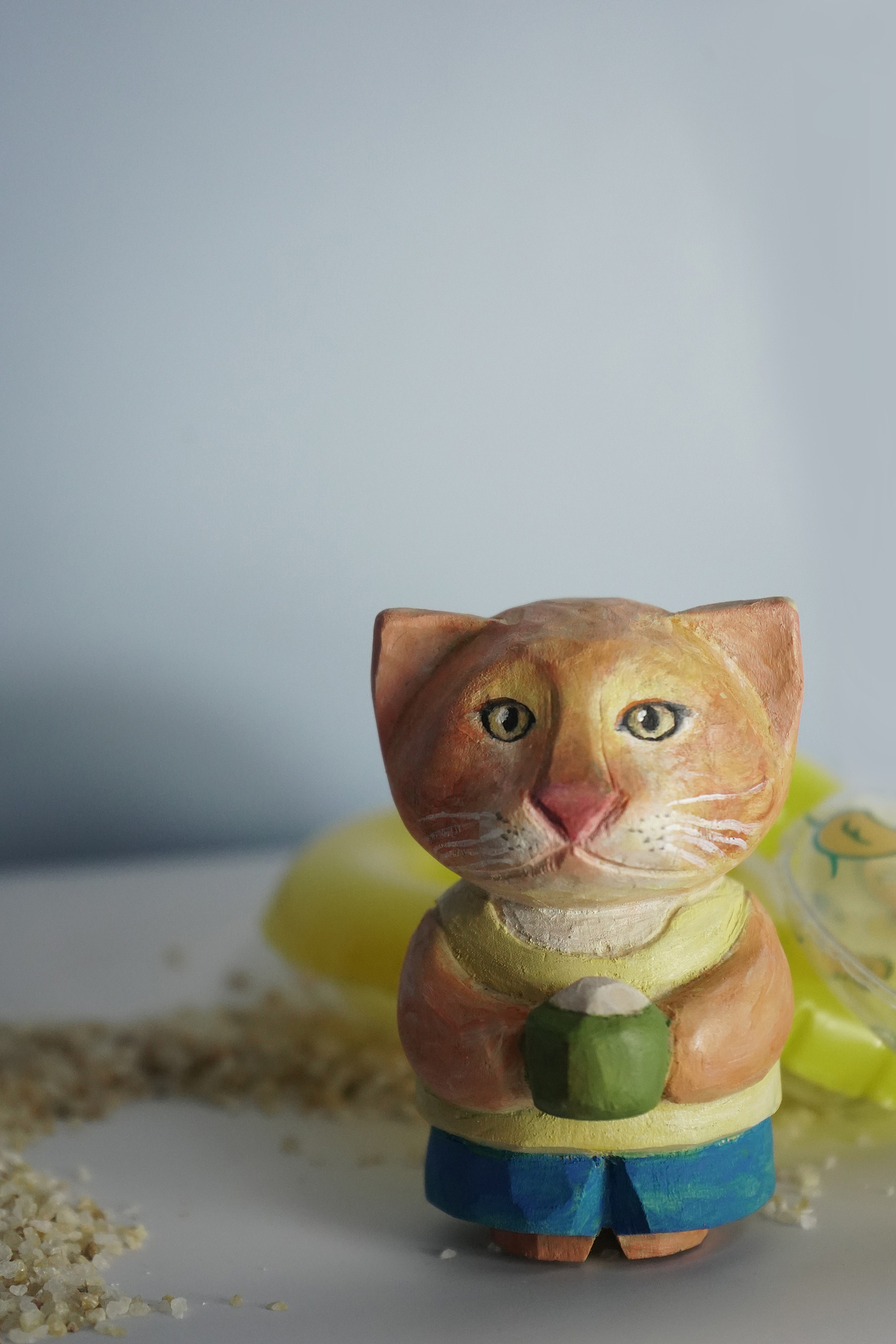 2022.6.13夏日猫咪的海边生活系列——捧椰子的大橘