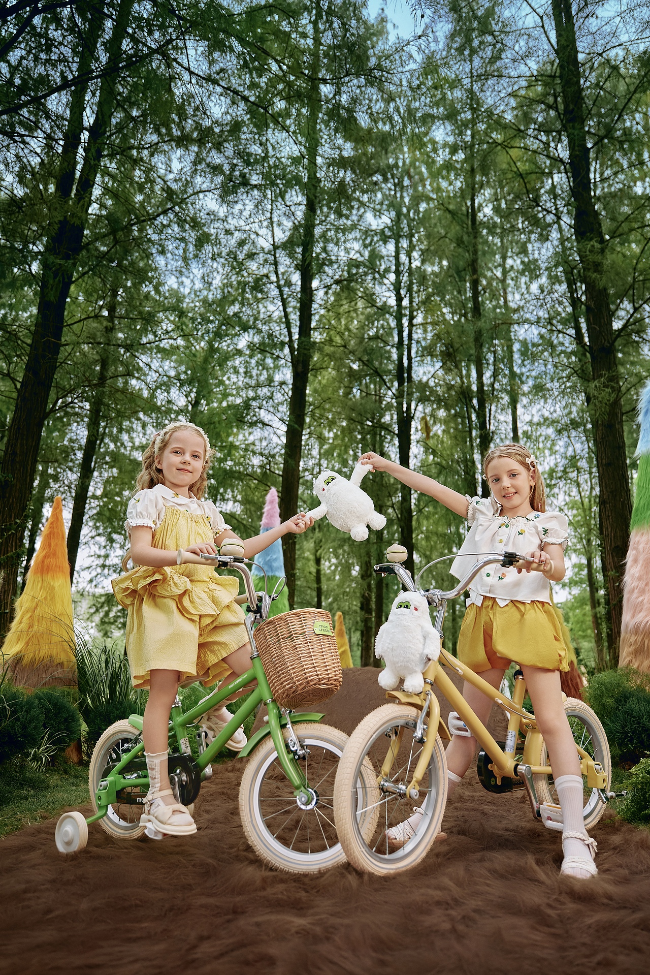 儿童单车形象｜萌兽｜好骑小公主（图ZMzU3MDA1NTI0） - 人像摄影 - 站酷设计师TMOSTKIDS原创素材 - 站酷ZCOOL