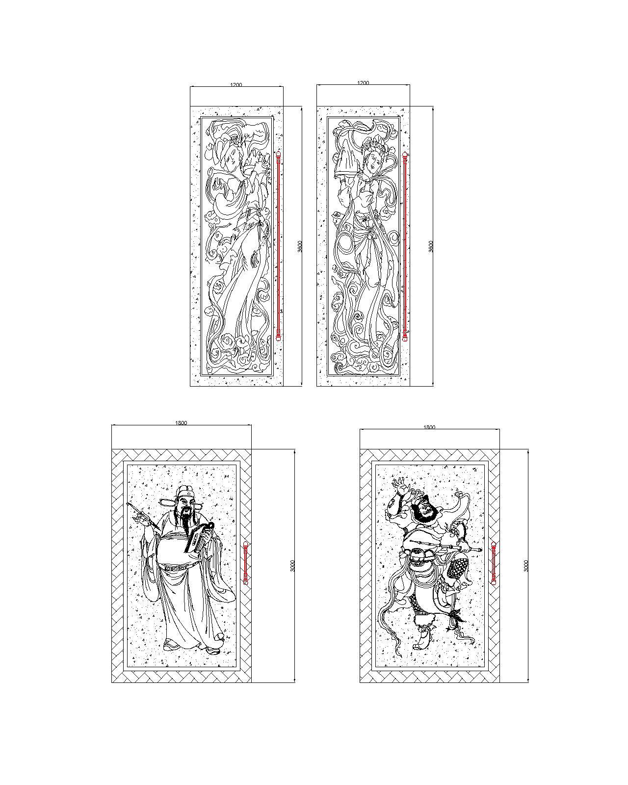 佛教舍利塔地宫建筑门设计（图ZMzA0MDEzMTc2） - 其他空间 - 站酷设计师lllhhhzzz原创素材 - 站酷ZCOOL